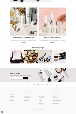 Hosting Company Layout Preview